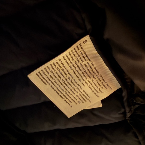 lululemon- long pack it down jacket 💙 - Picture 4 of 8